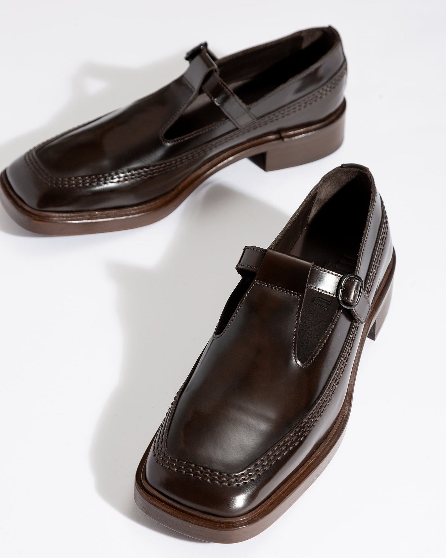LLUISA POLISHED - T-bar Loafer - Hereu Women
