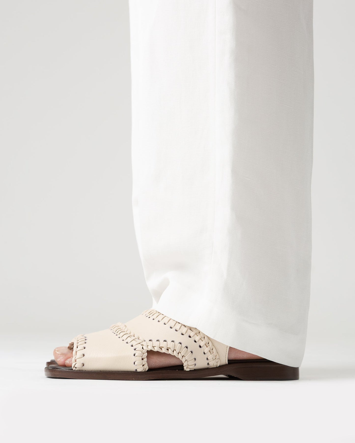 SASTRE SANDAL - Braided Seam Sandal - Hereu Women