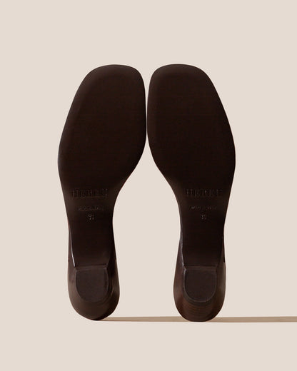 MAIA - Ruched Interlaced Sandal - Hereu Women