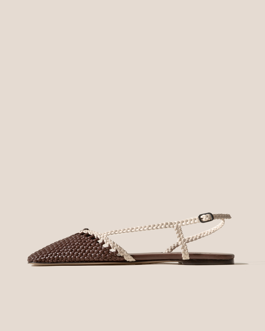 RONDAIA - Woven Asymmetrical Sandal - Hereu Women