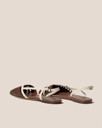RONDAIA - Woven Asymmetrical Sandal - Hereu Women