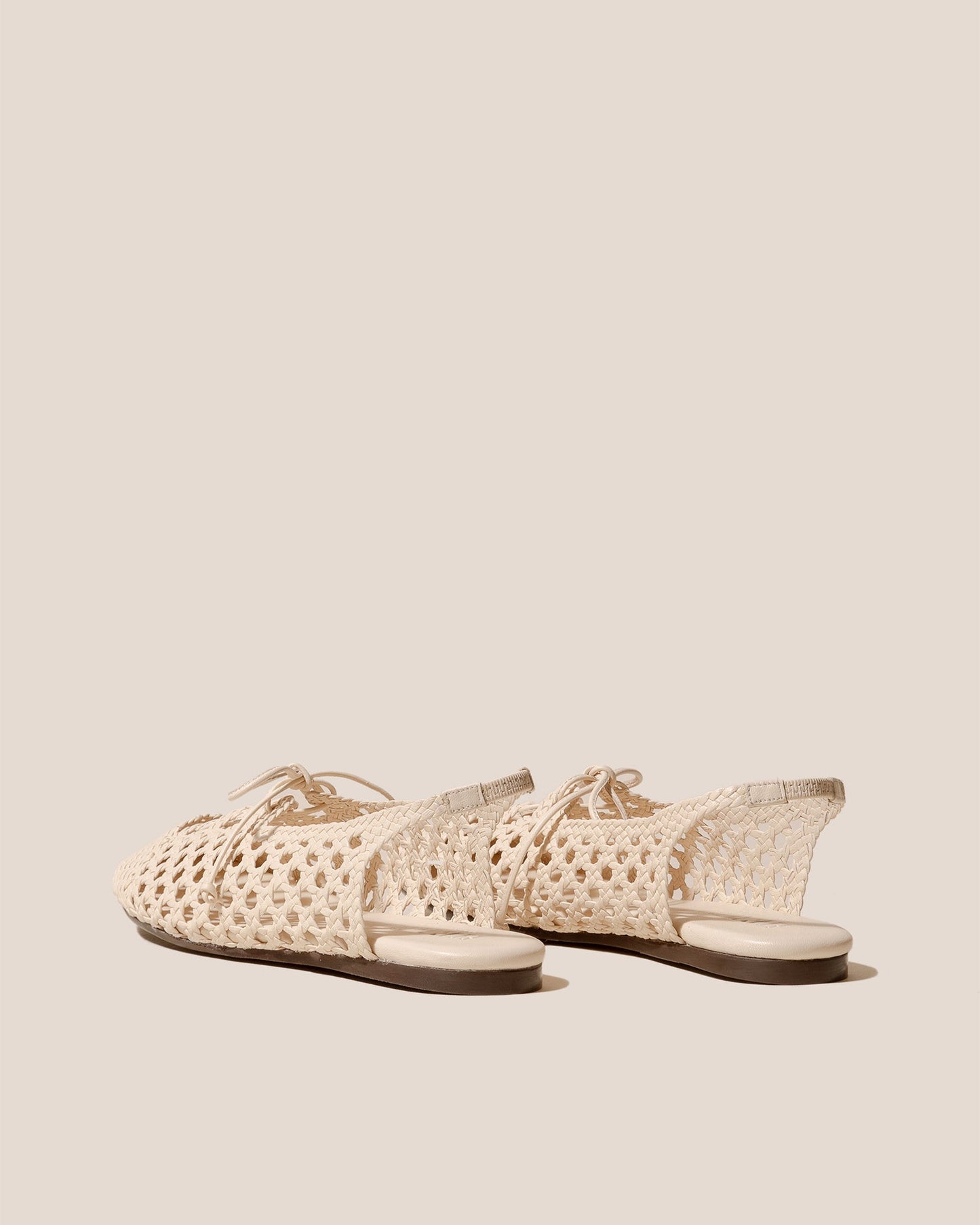SARDANA - Lace-up Woven Slingback Sandal - Hereu Women
