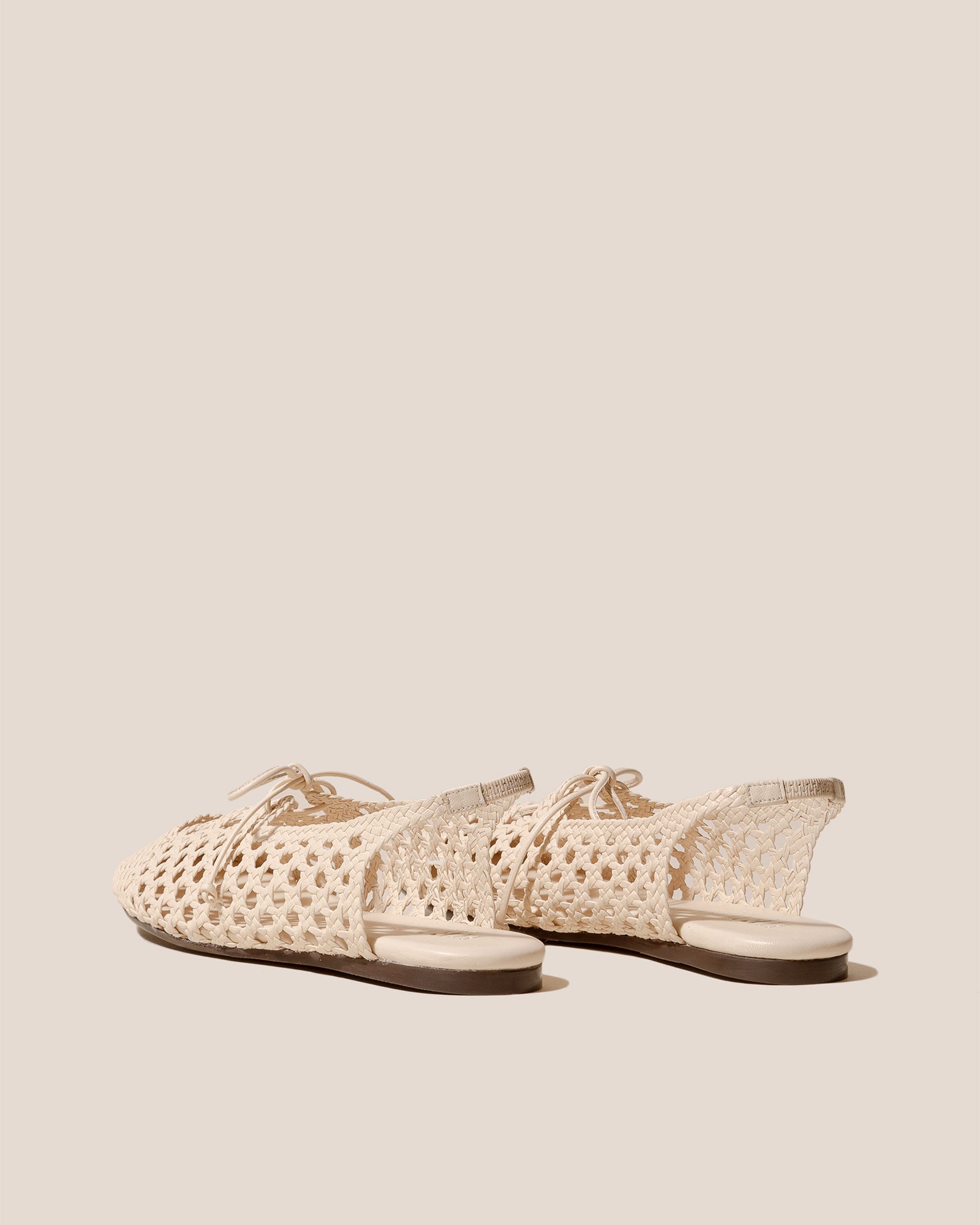 SARDANA - Lace-up Woven Slingback Sandal - Hereu Women