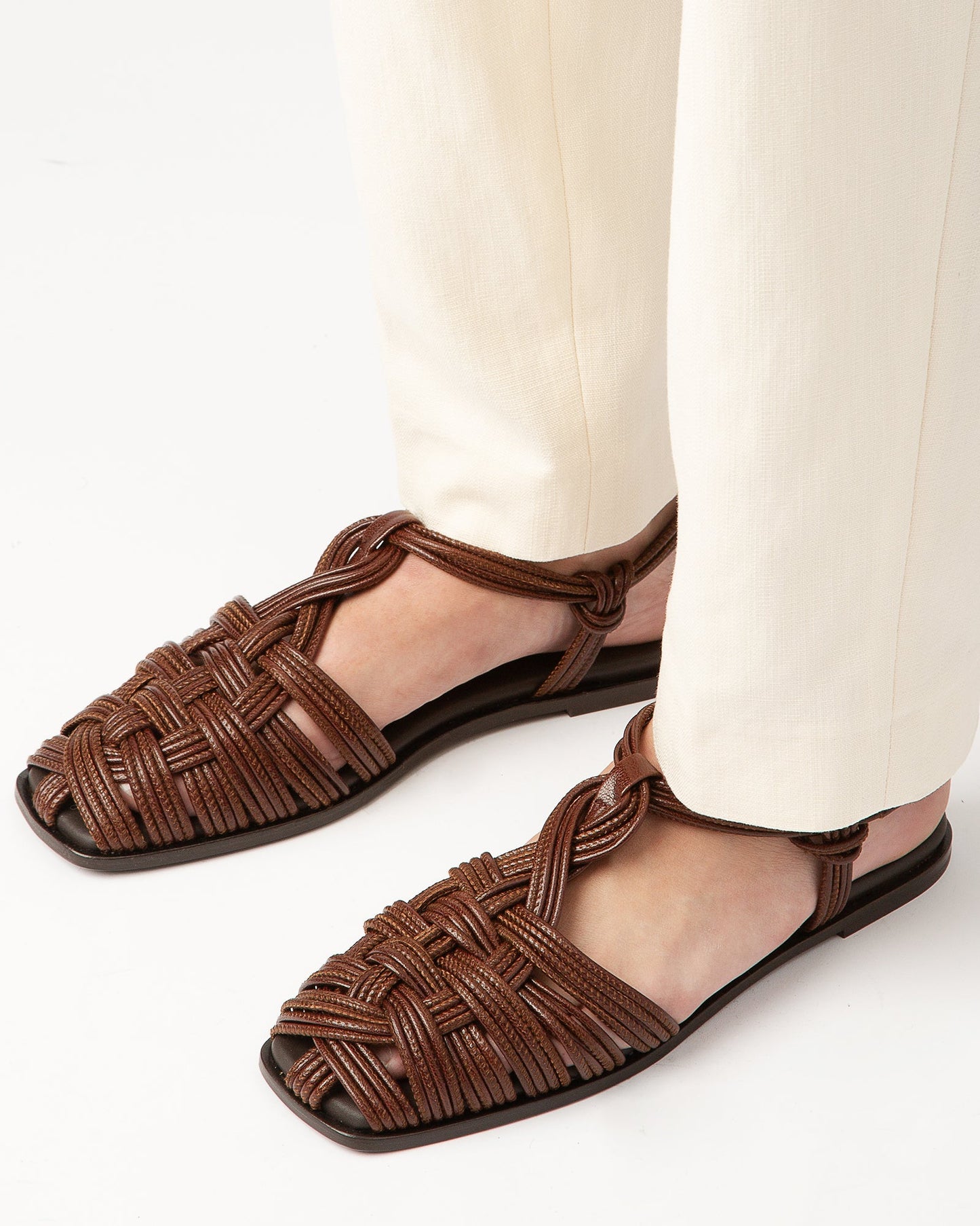 MANTELLA - Strappy Fisherman Sandal - Hereu Women