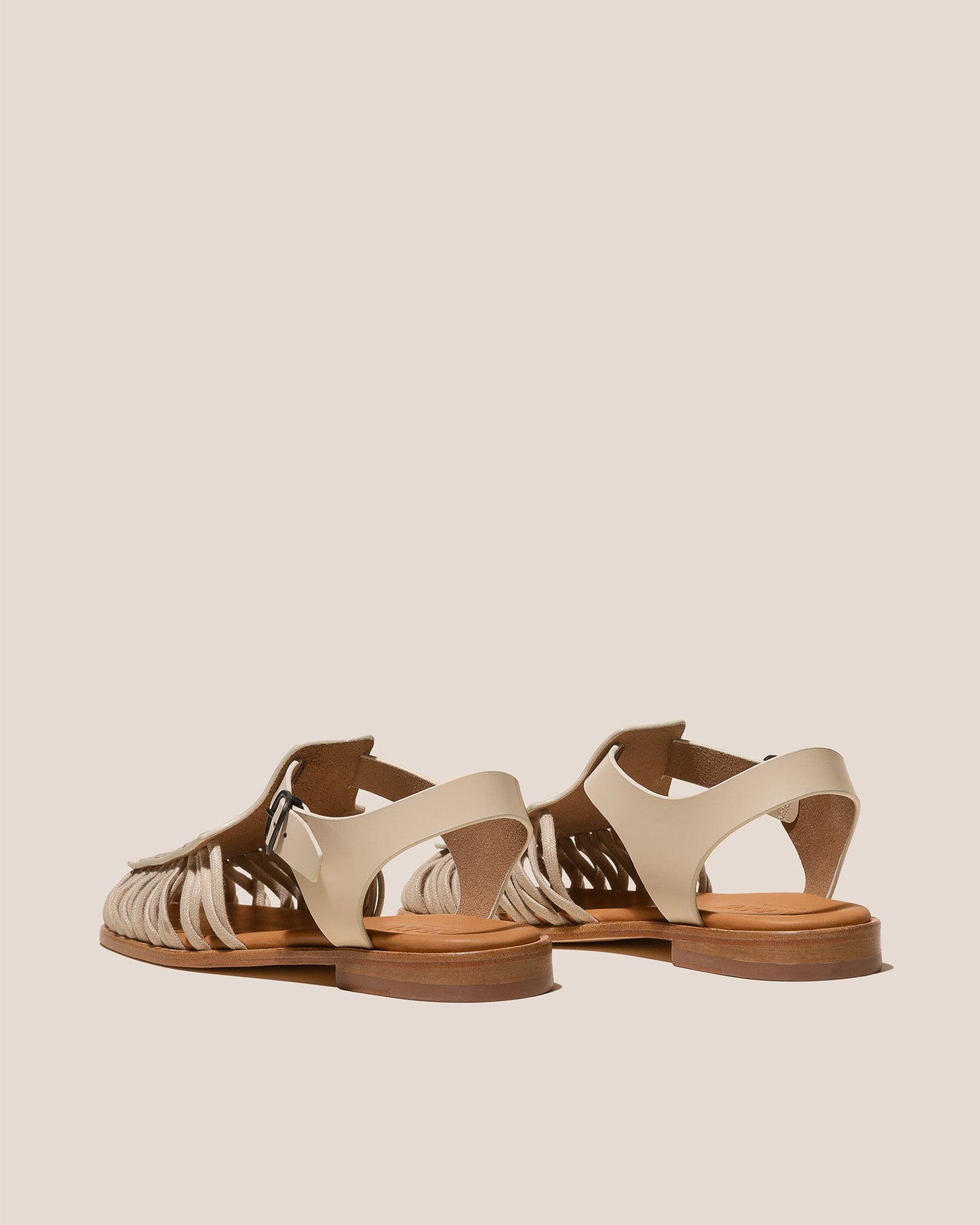 ALARO - Square-Toe T-bar Sandal - Hereu Women