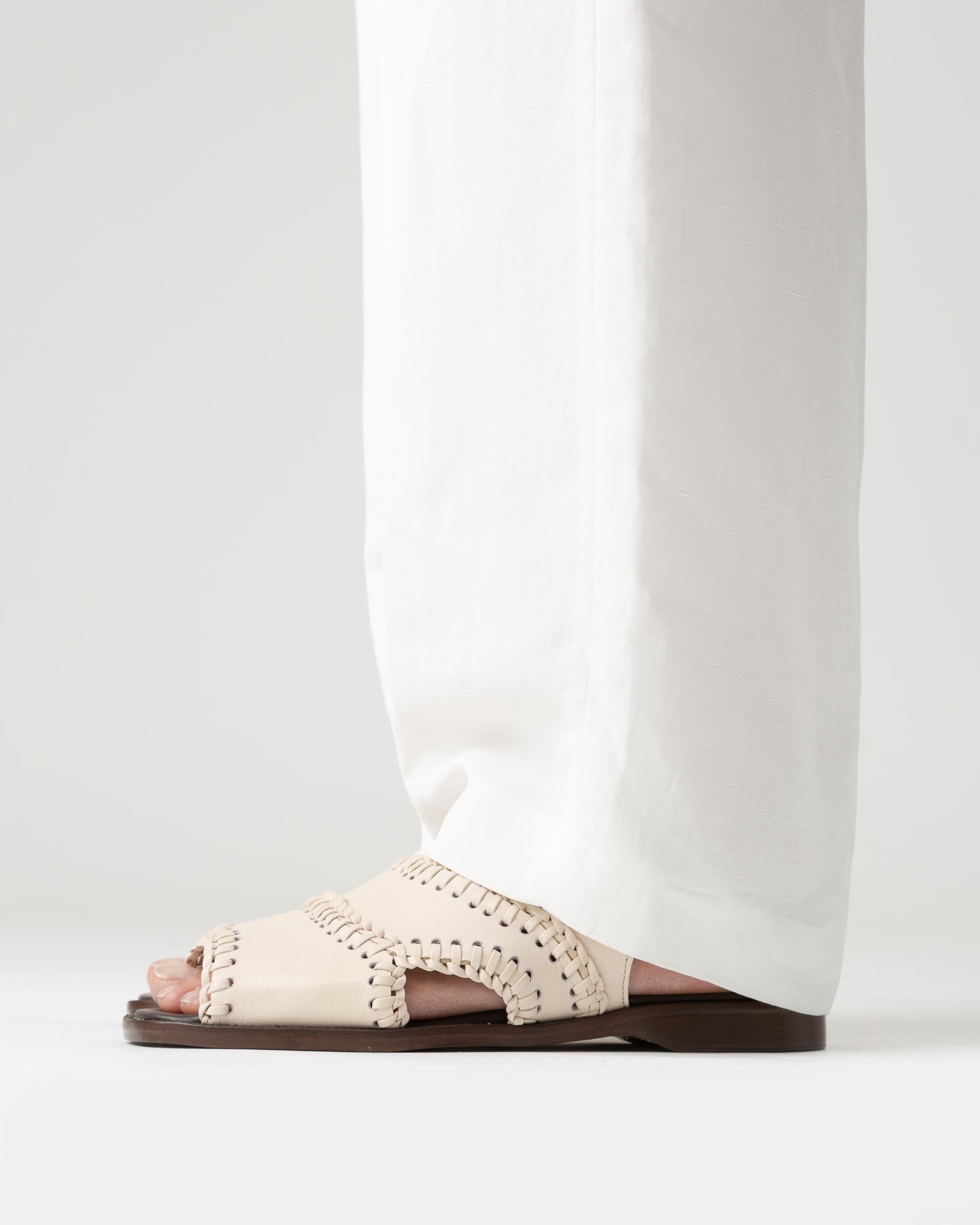 SASTRE SANDAL - Braided Seam Sandal - Hereu Women