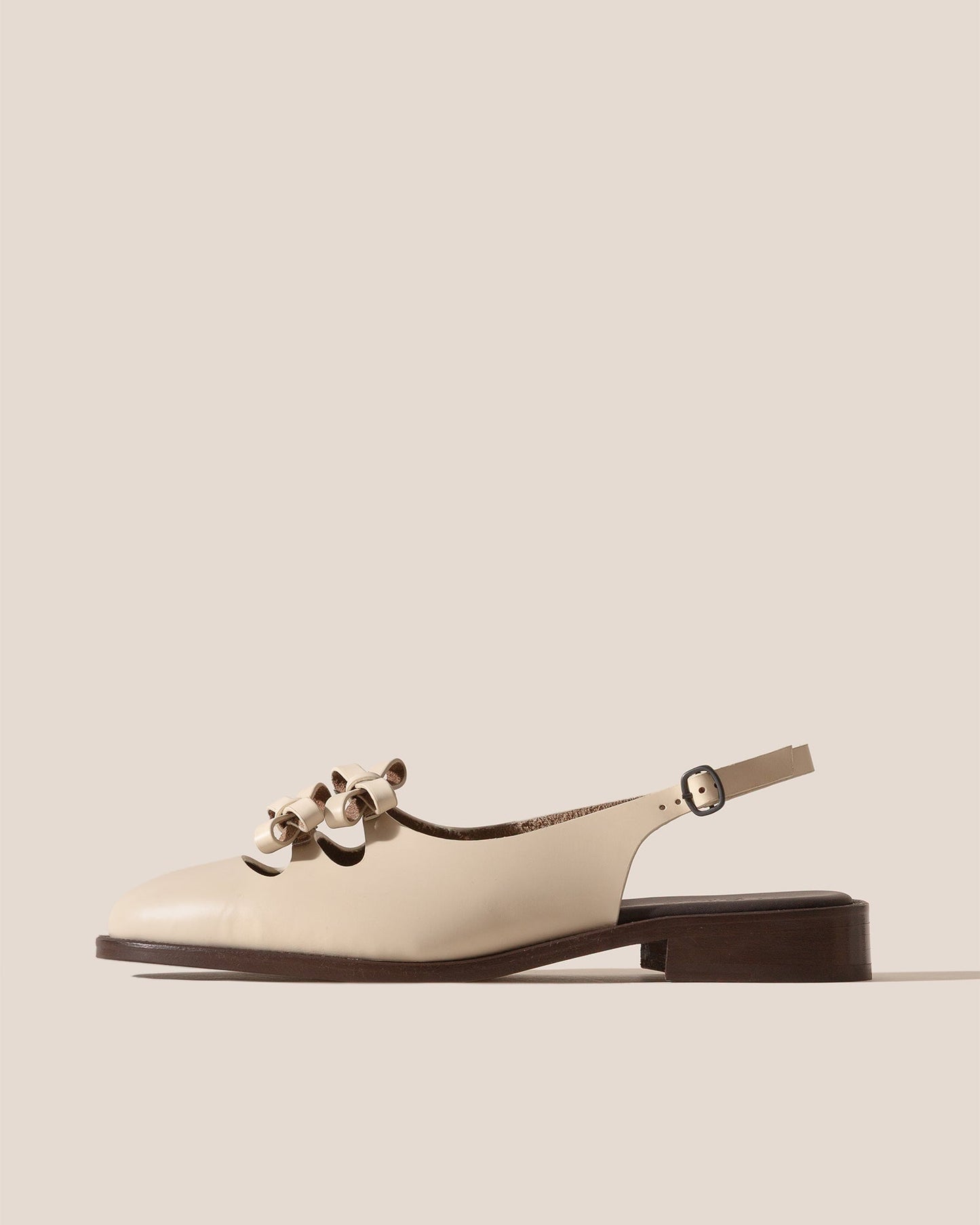 FEMENIA - Slingback Bow-detail Sandal - Hereu Women