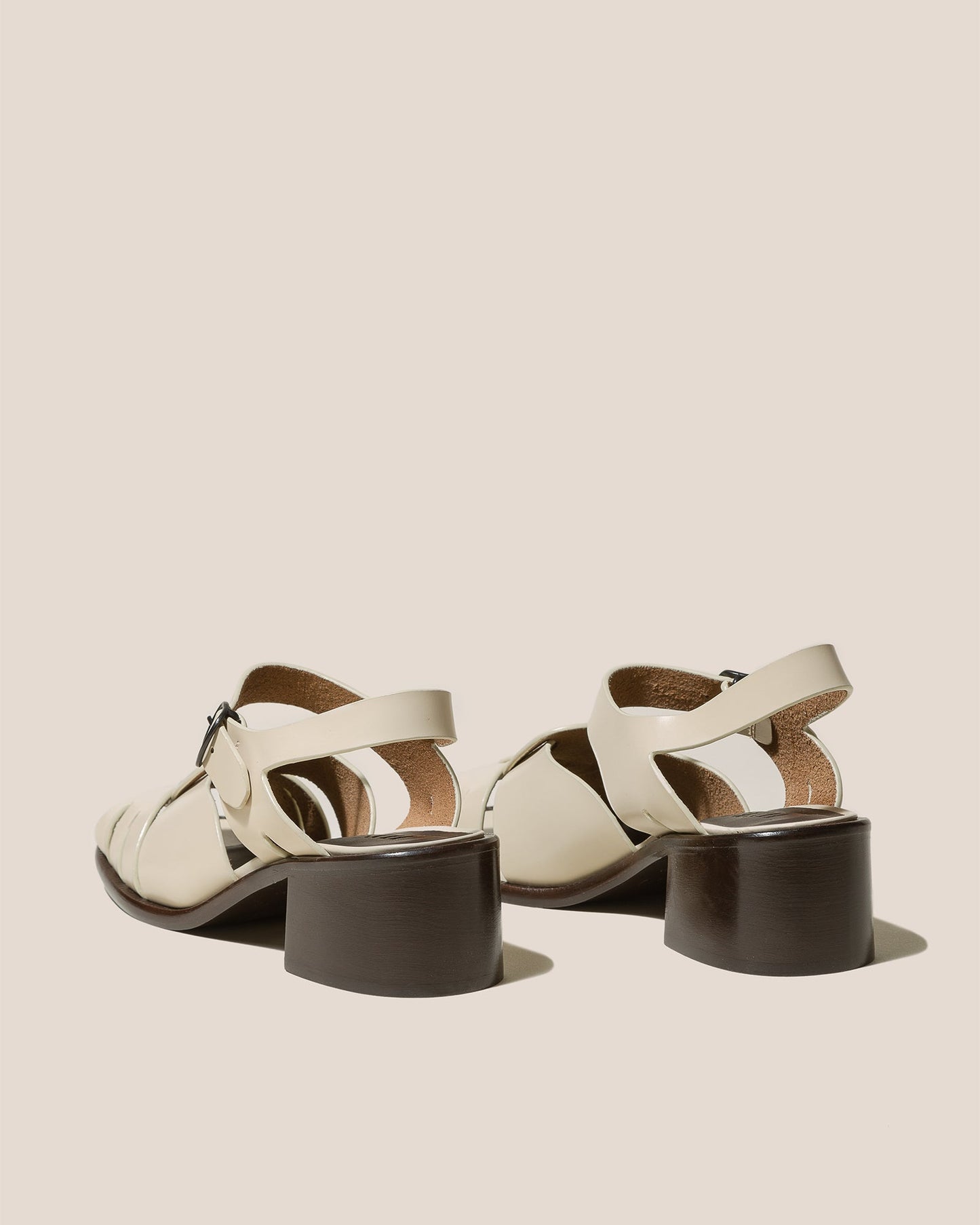 ANCORA SQUARED HEELED - Open-Toe Fisherman Sandal - Hereu Women