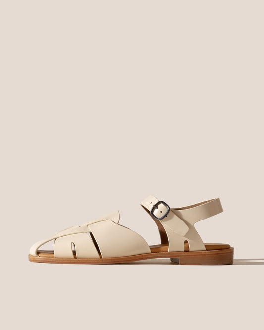 PEDRA - Squared Closed-Toe Fisherman Sandal - Hereu Women