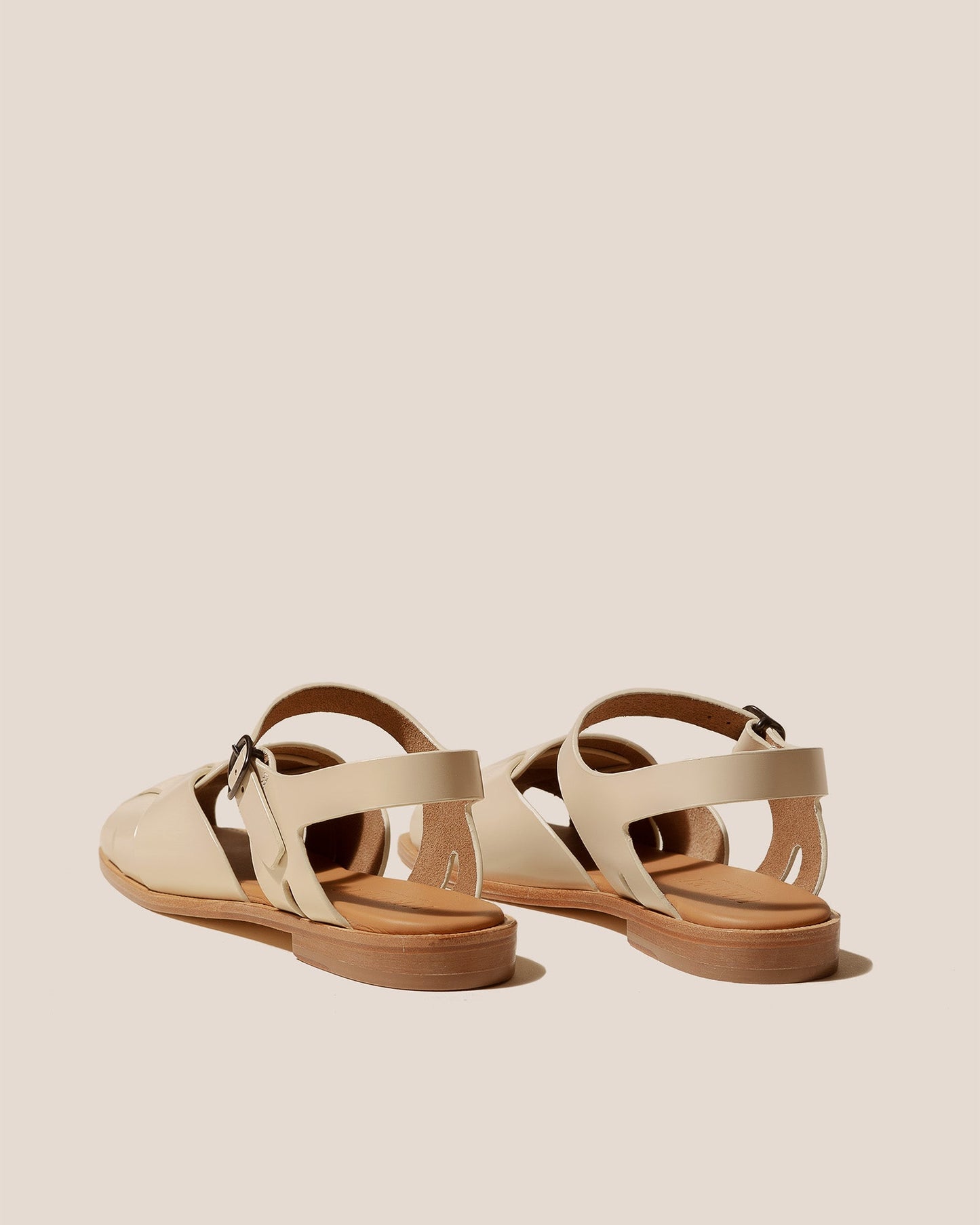 PEDRA - Squared Closed-Toe Fisherman Sandal - Hereu Women