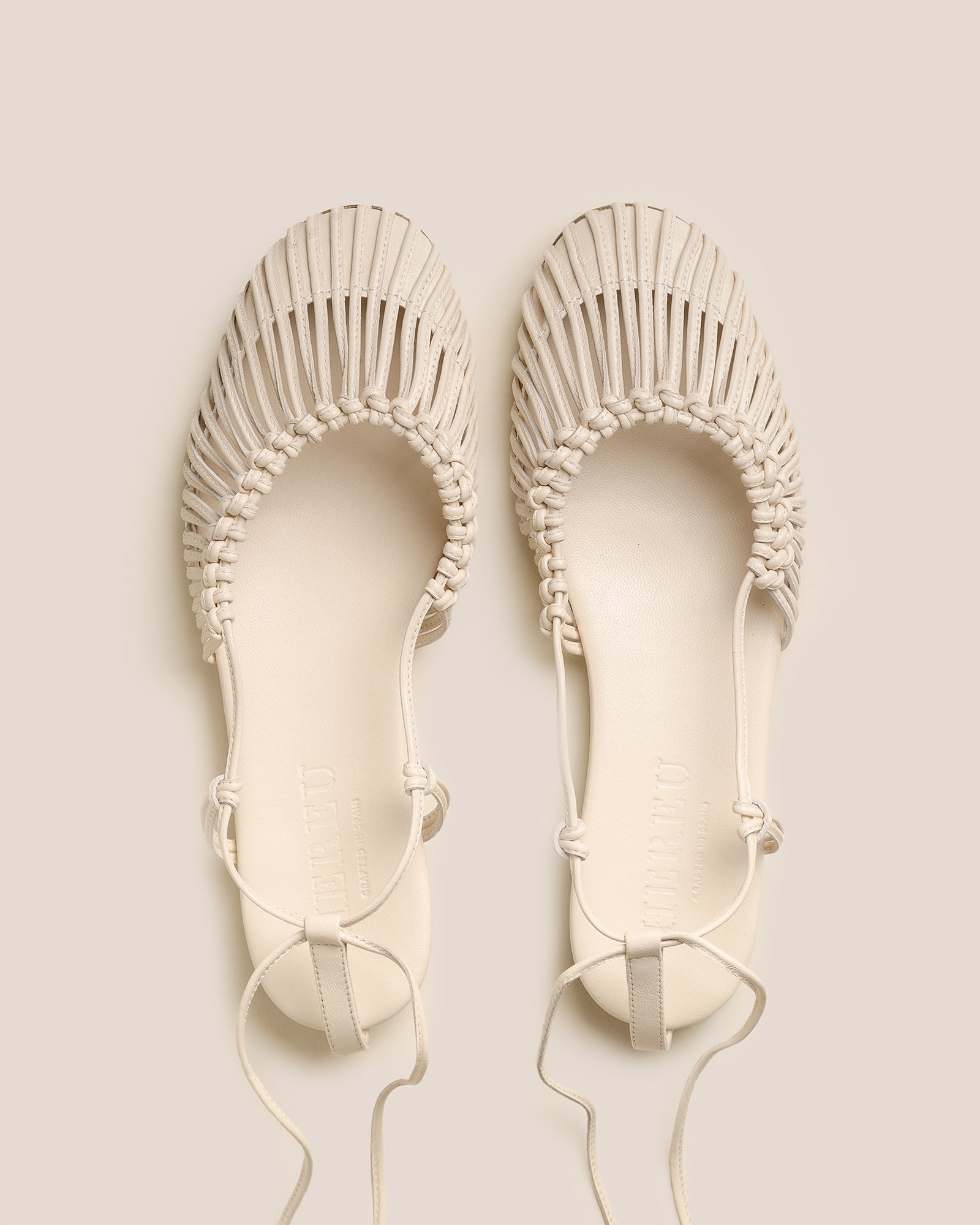 MANTERA - Round-Toe Knotted Sandal - Hereu Women