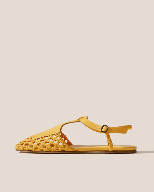 REIXA - Woven T-bar Sandal - Hereu Women