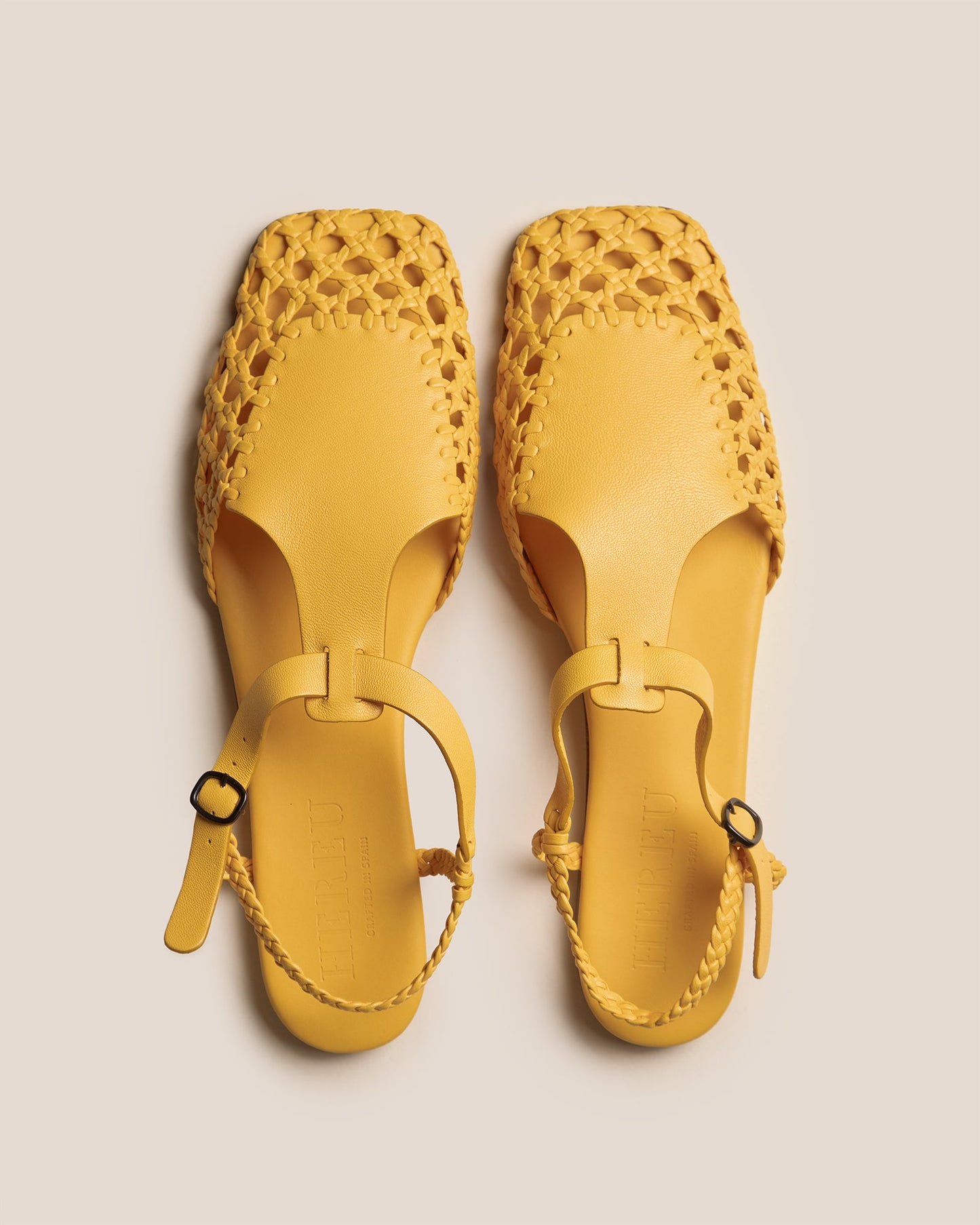 REIXA - Woven T-bar Sandal - Hereu Women