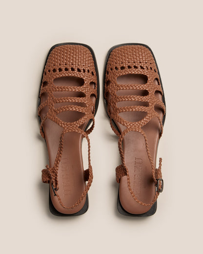 BARANA - Woven Slingback Mule - Hereu Women