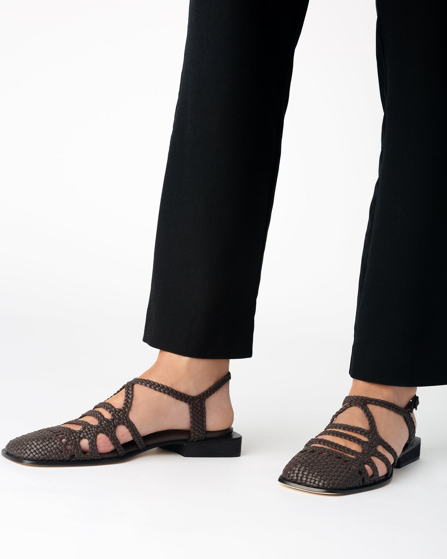 BARANA - Woven Slingback Mule - Hereu Women