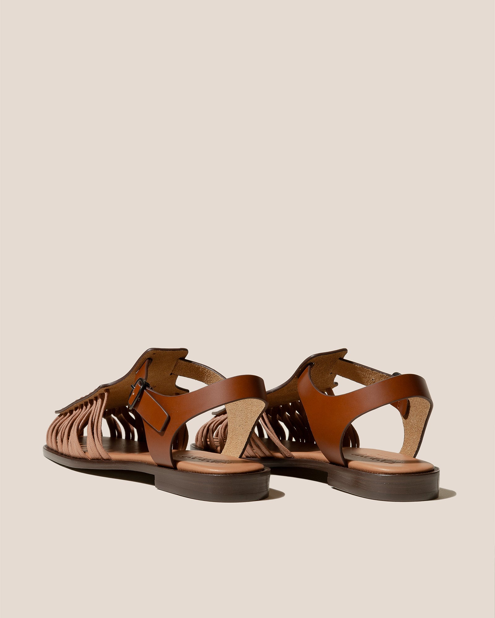 ALARO - Square-Toe T-bar Sandal - Hereu Women