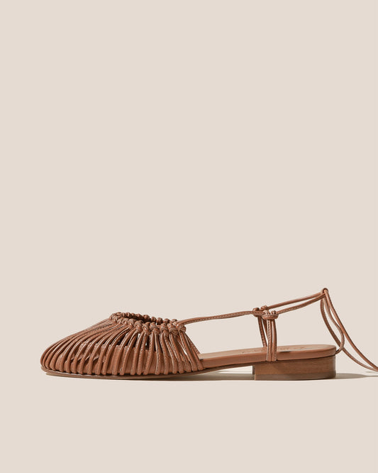 MANTERA - Round-Toe Knotted Sandal - Hereu Women