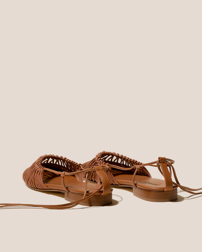 MANTERA - Round-Toe Knotted Sandal - Hereu Women