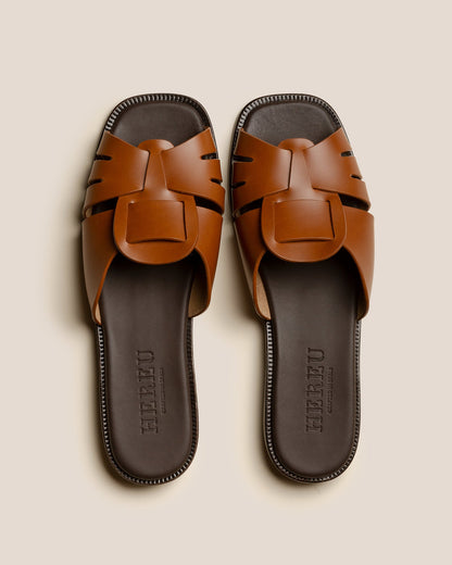 ANCORA SQUARED SLIDE - Fisherman Slide - Hereu Women