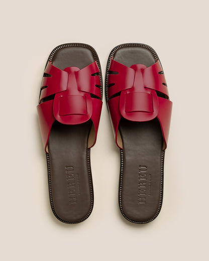 ANCORA SQUARED SLIDE - Fisherman Slide - Hereu Women