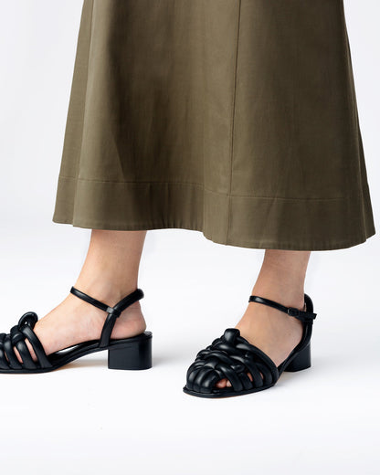 CABERSA HEELED - Padded Fisherman Sandal - Hereu Women