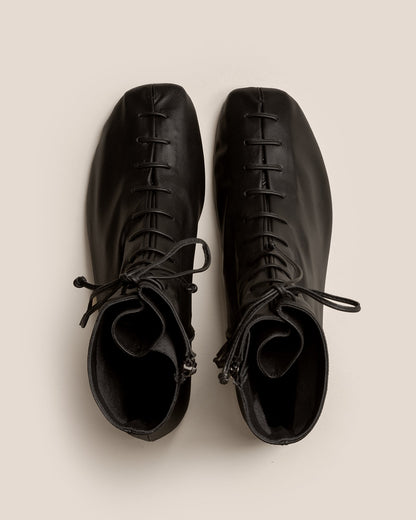 PLEGADA BOOT - Deconstructed Lace-up Boot - Hereu Women