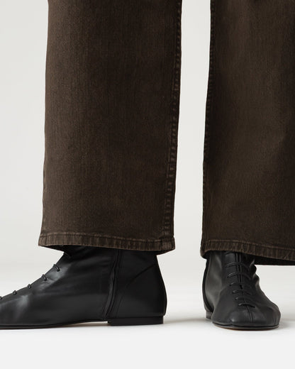 PLEGADA BOOT - Deconstructed Lace-up Boot - Hereu Women