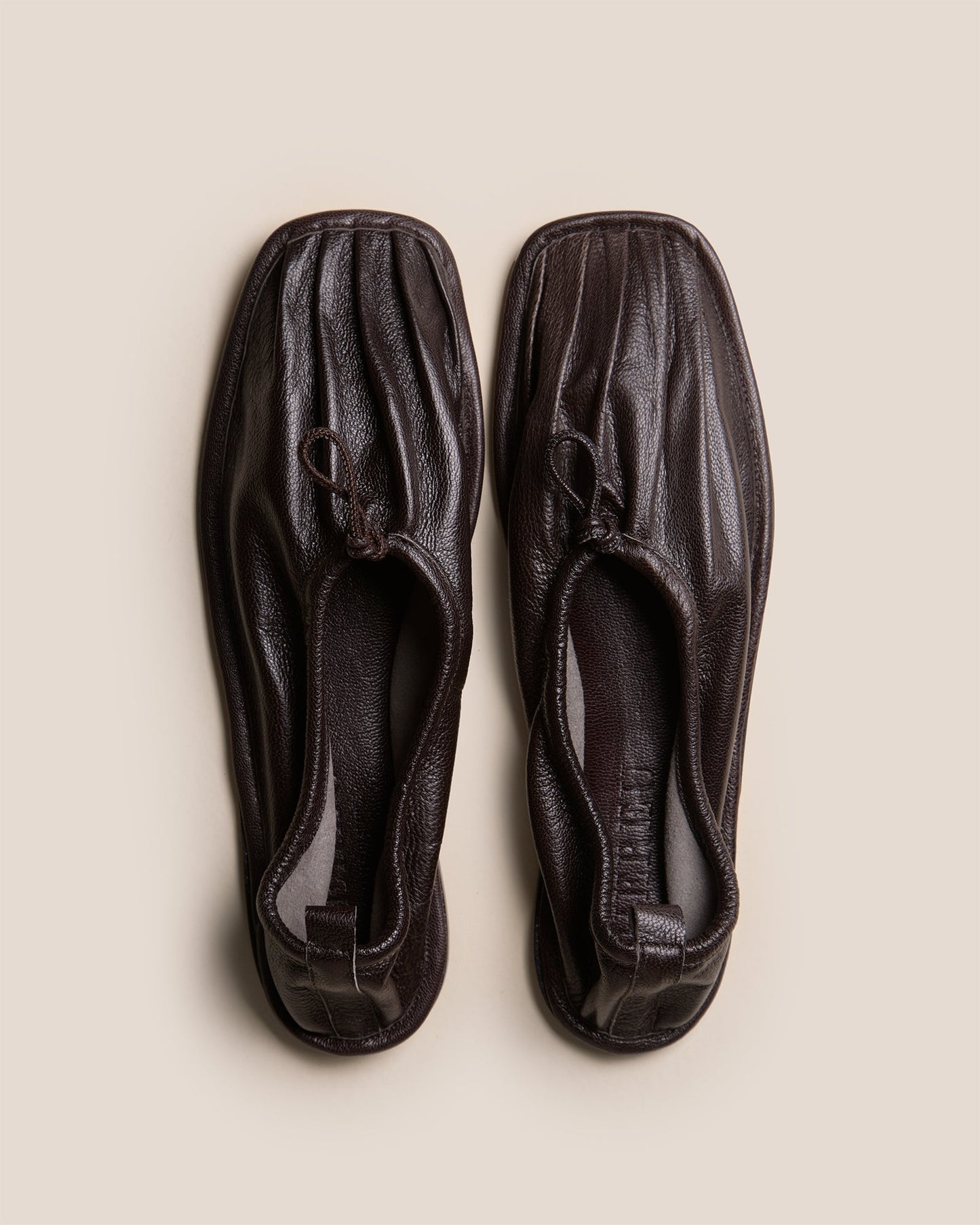 PUNTERA SUPPLE SHINY - Pleated-Toe Pump - Hereu Women