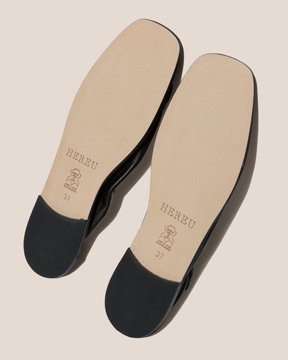 PUNTERA SUPPLE SHINY - Pleated-Toe Pump - Hereu Women