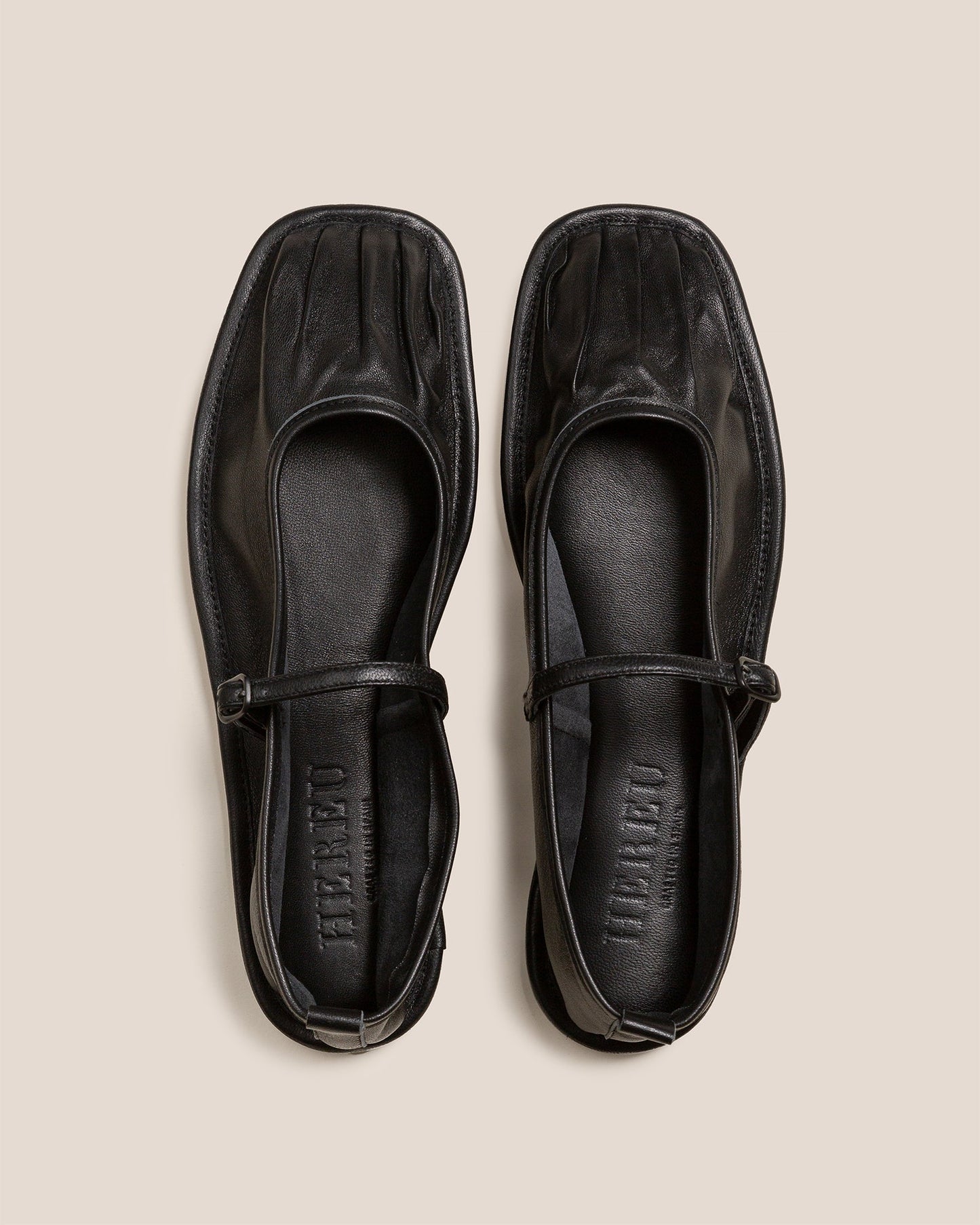 DANSA - Pleated-Toe Mary Jane Pump - Hereu Women