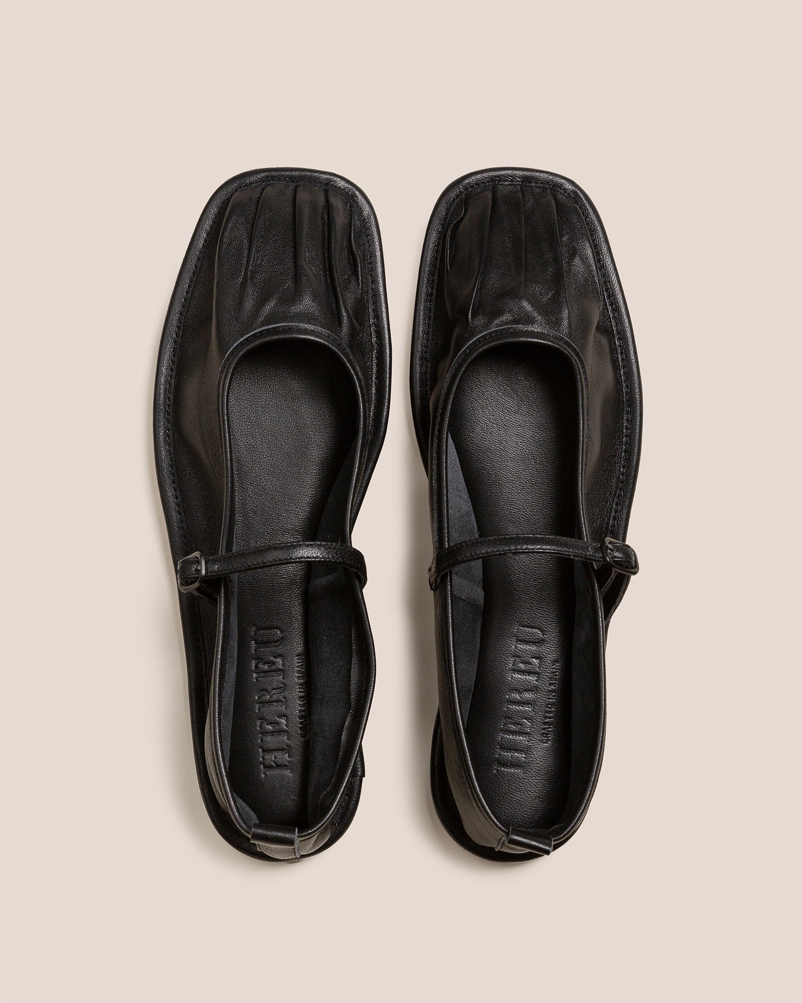 DANSA - Pleated-Toe Mary Jane Pump - Hereu Women