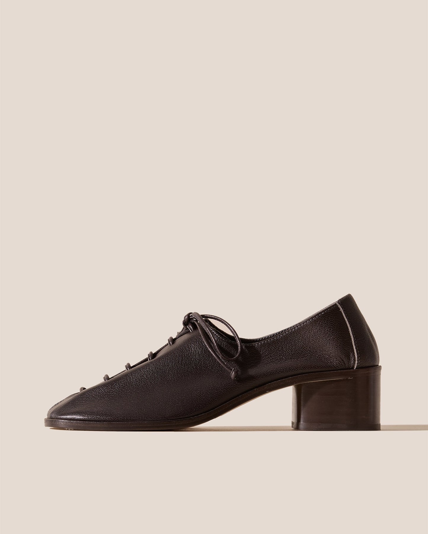PLEGADA HEELED - Deconstructed Lace-up Shoe - Hereu Women