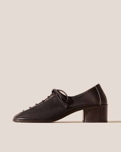 PLEGADA HEELED - Deconstructed Lace-up Shoe - Hereu Women