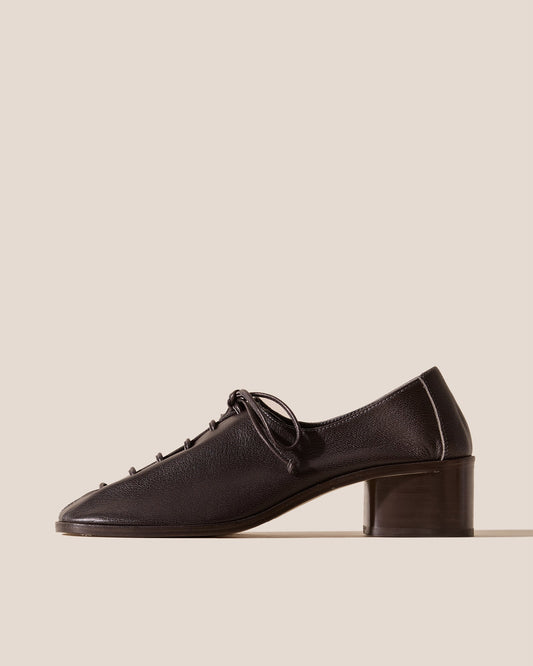 PLEGADA HEELED - Deconstructed Lace-up Shoe - Hereu Women