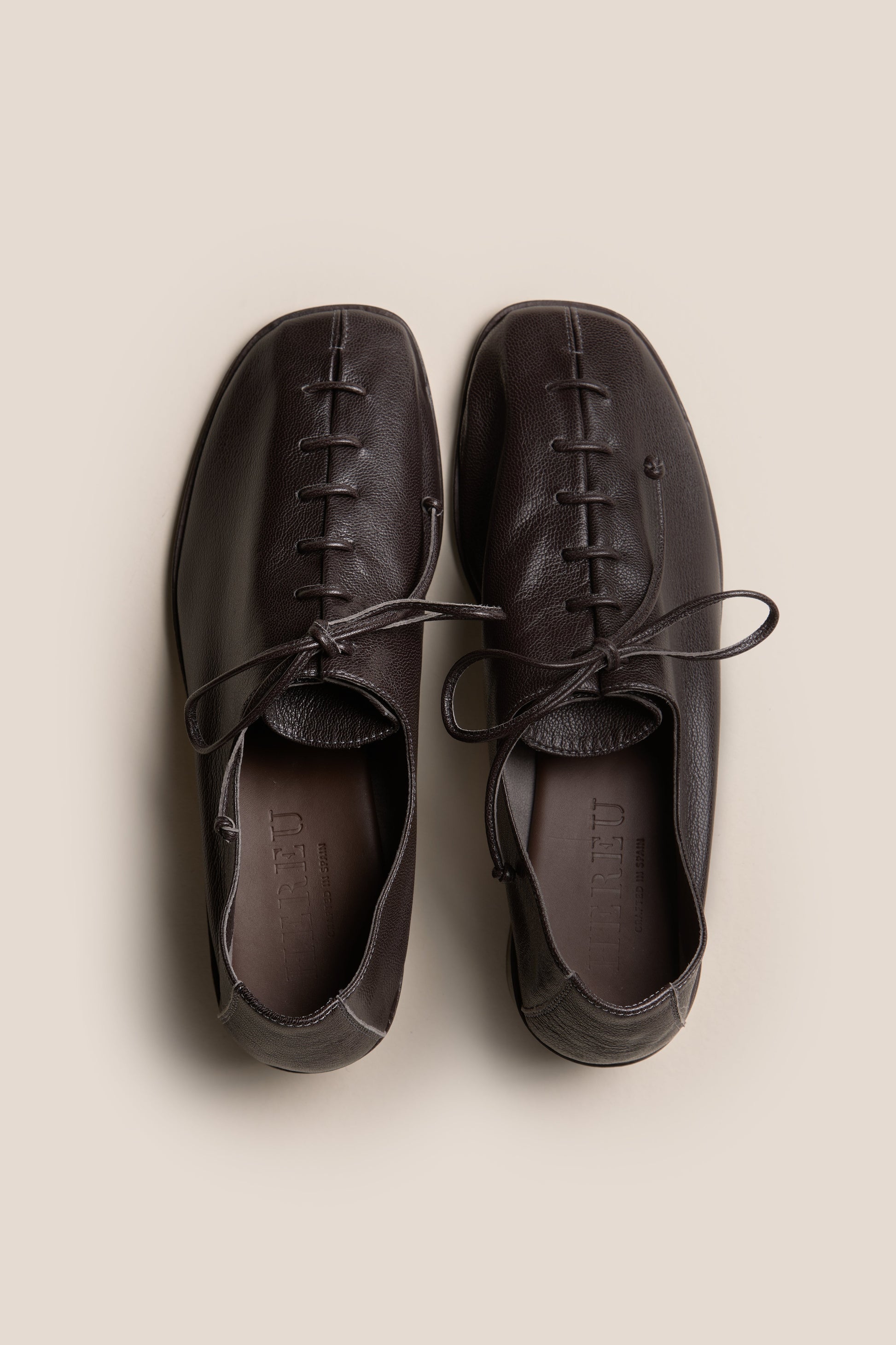 PLEGADA HEELED - Deconstructed Lace-up Shoe - Hereu Women