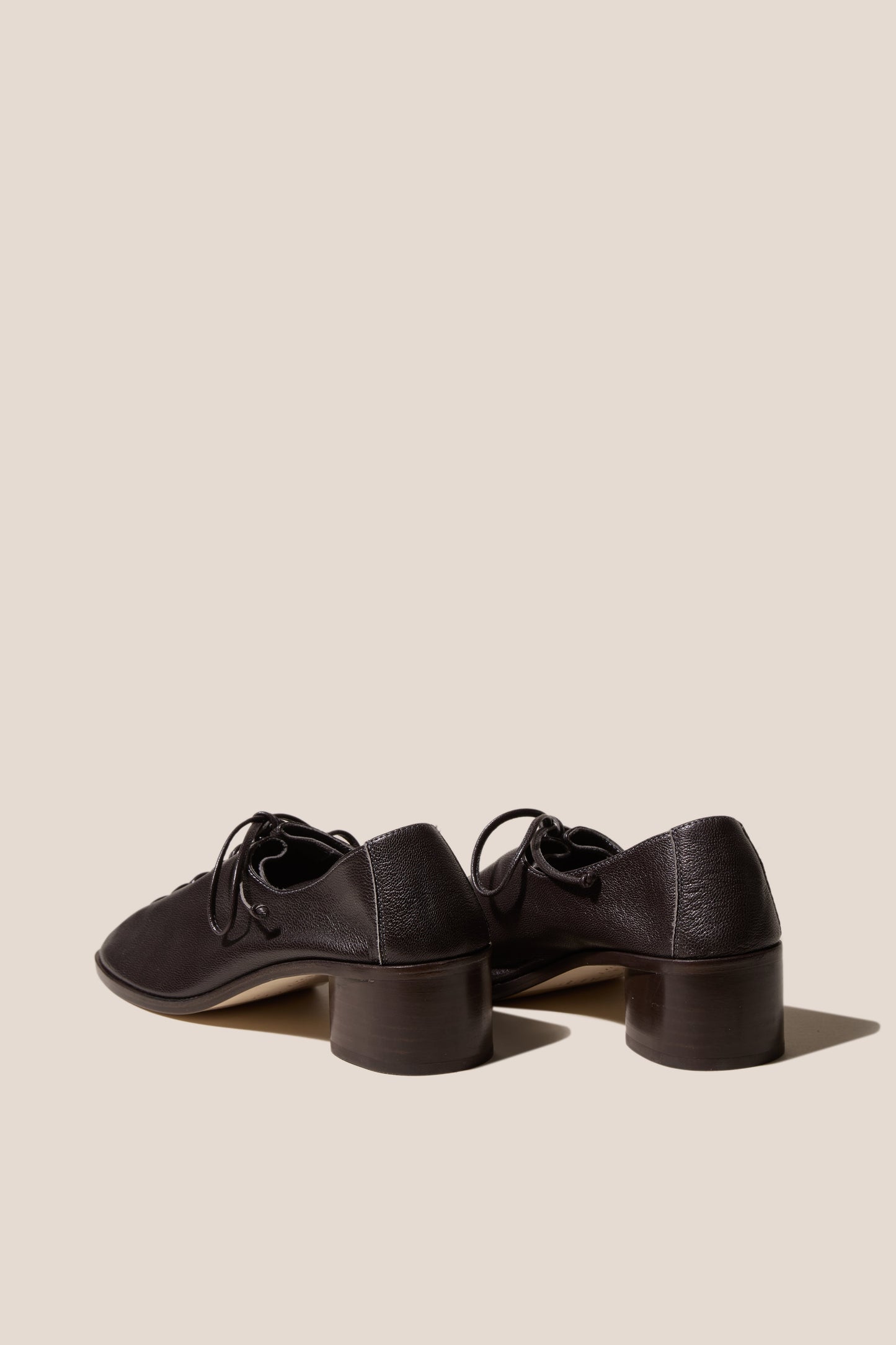 PLEGADA HEELED - Deconstructed Lace-up Shoe - Hereu Women
