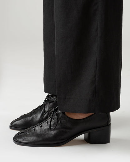 PLEGADA HEELED - Deconstructed Lace-up Shoe - Hereu Women