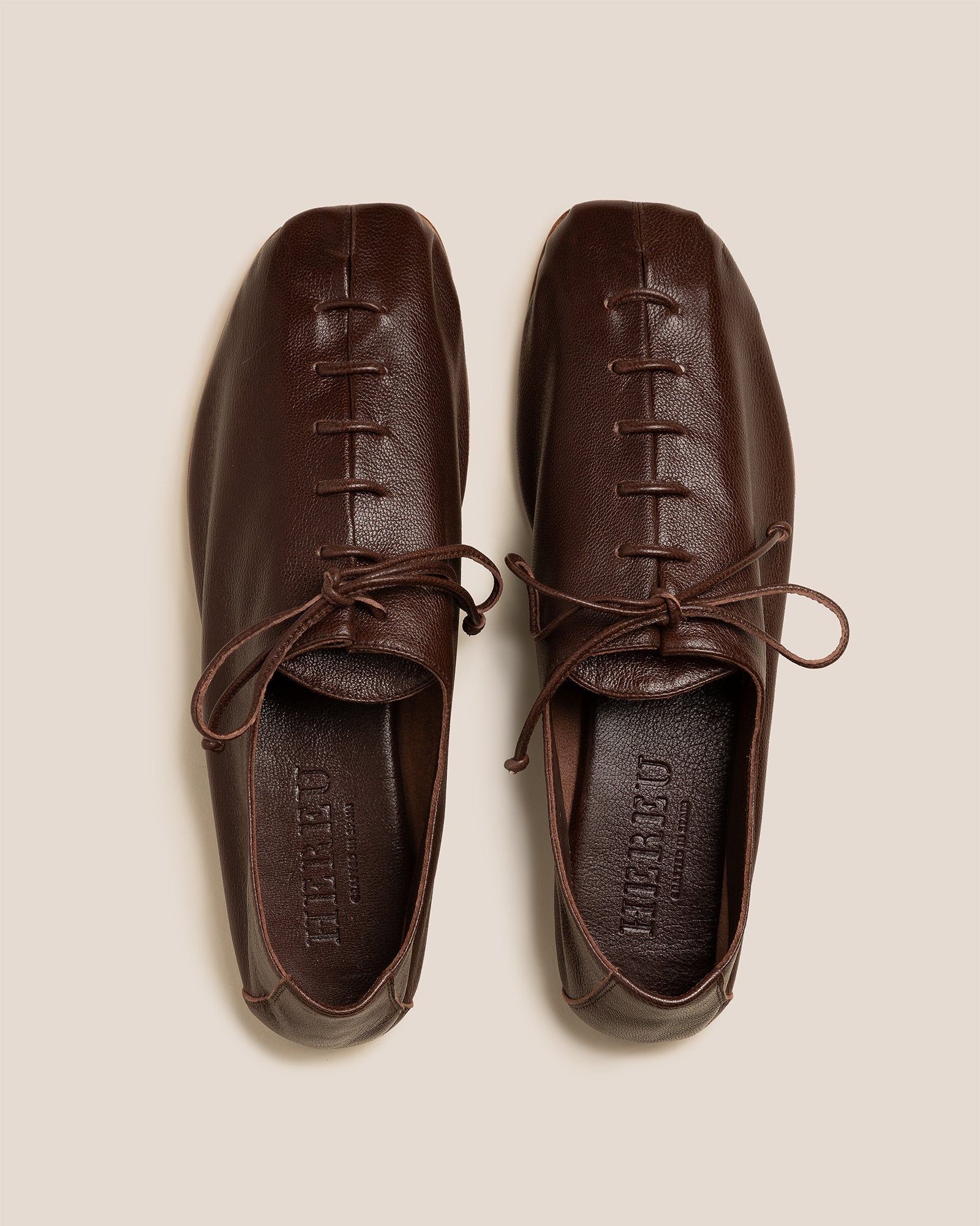 PLEGADA SHINY - Deconstructed Lace-up Shoe - Hereu Women