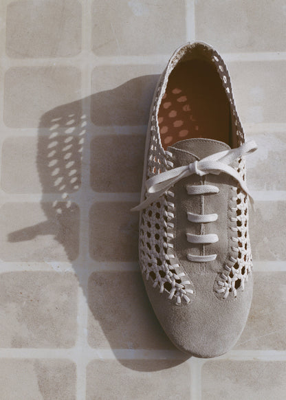 ESPORTIU WOVEN - Lace-Up Sporty Shoe - Hereu Women