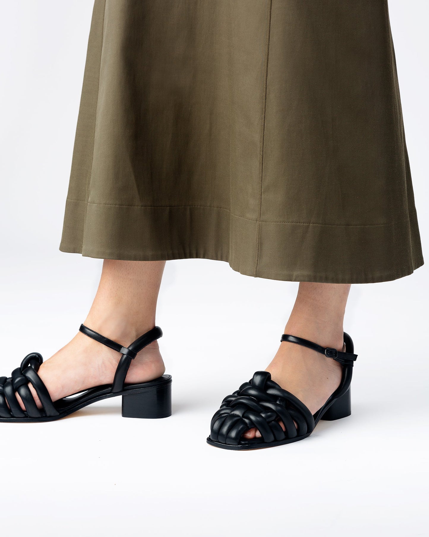 CABERSA HEELED - Padded Fisherman Sandal - Hereu Women