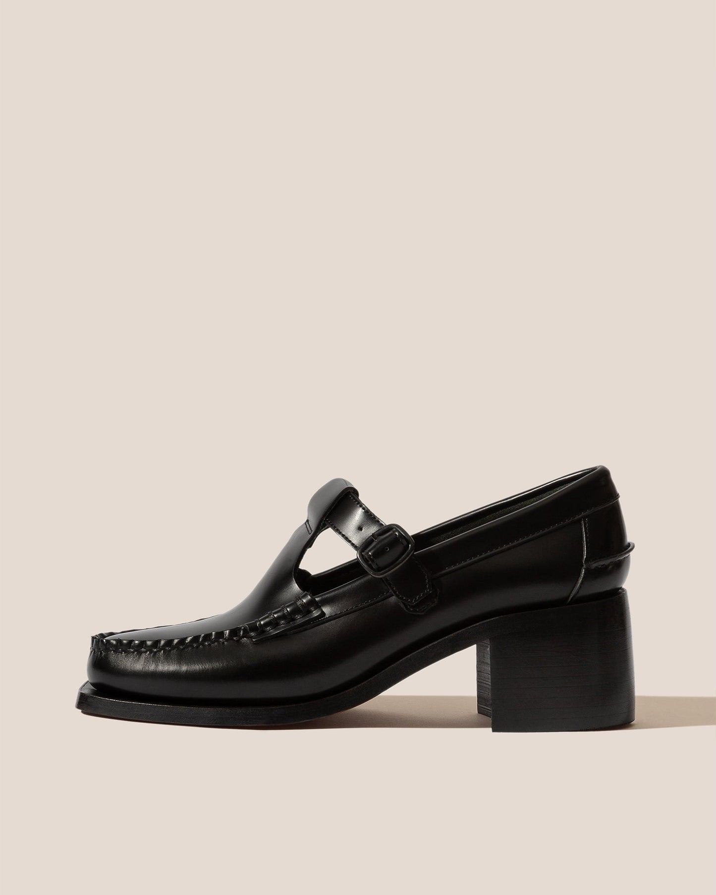 ALBER HEELED - T-Bar Loafer - Hereu Women