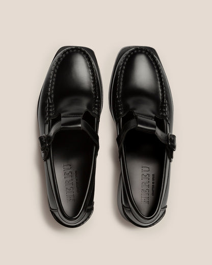 ALBER HEELED - T-Bar Loafer - Hereu Women