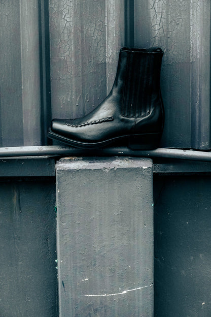 AGULLA - Square-Toe Braided Detail Chelsea Boot - Hereu Women
