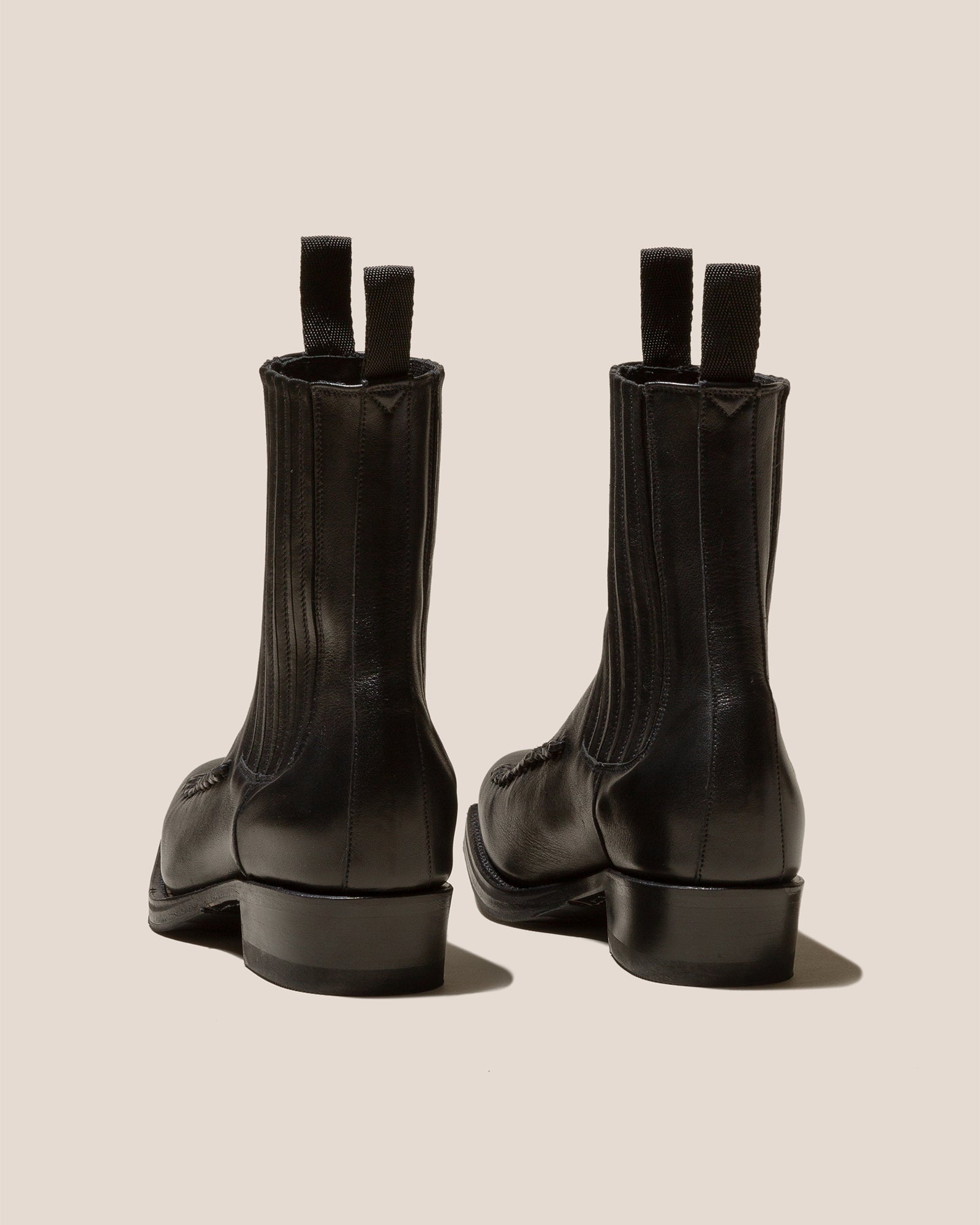 AGULLA - Square-Toe Braided Detail Chelsea Boot - Hereu Women