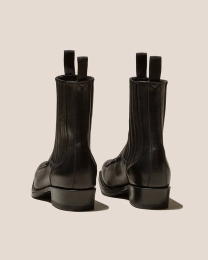 AGULLA - Square-Toe Braided Detail Chelsea Boot - Hereu Women