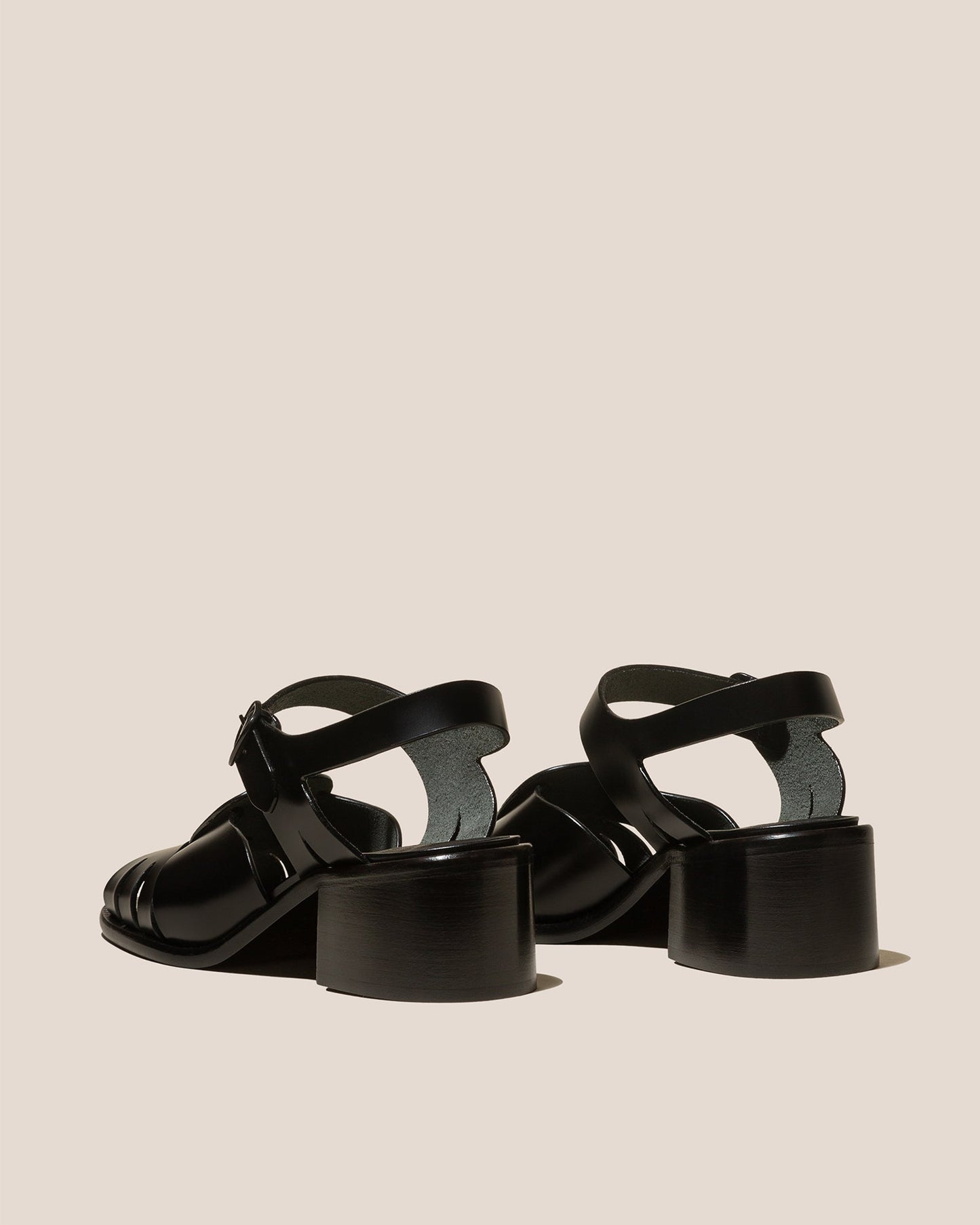 ANCORA SQUARED HEELED - Open-Toe Fisherman Sandal - Hereu Women