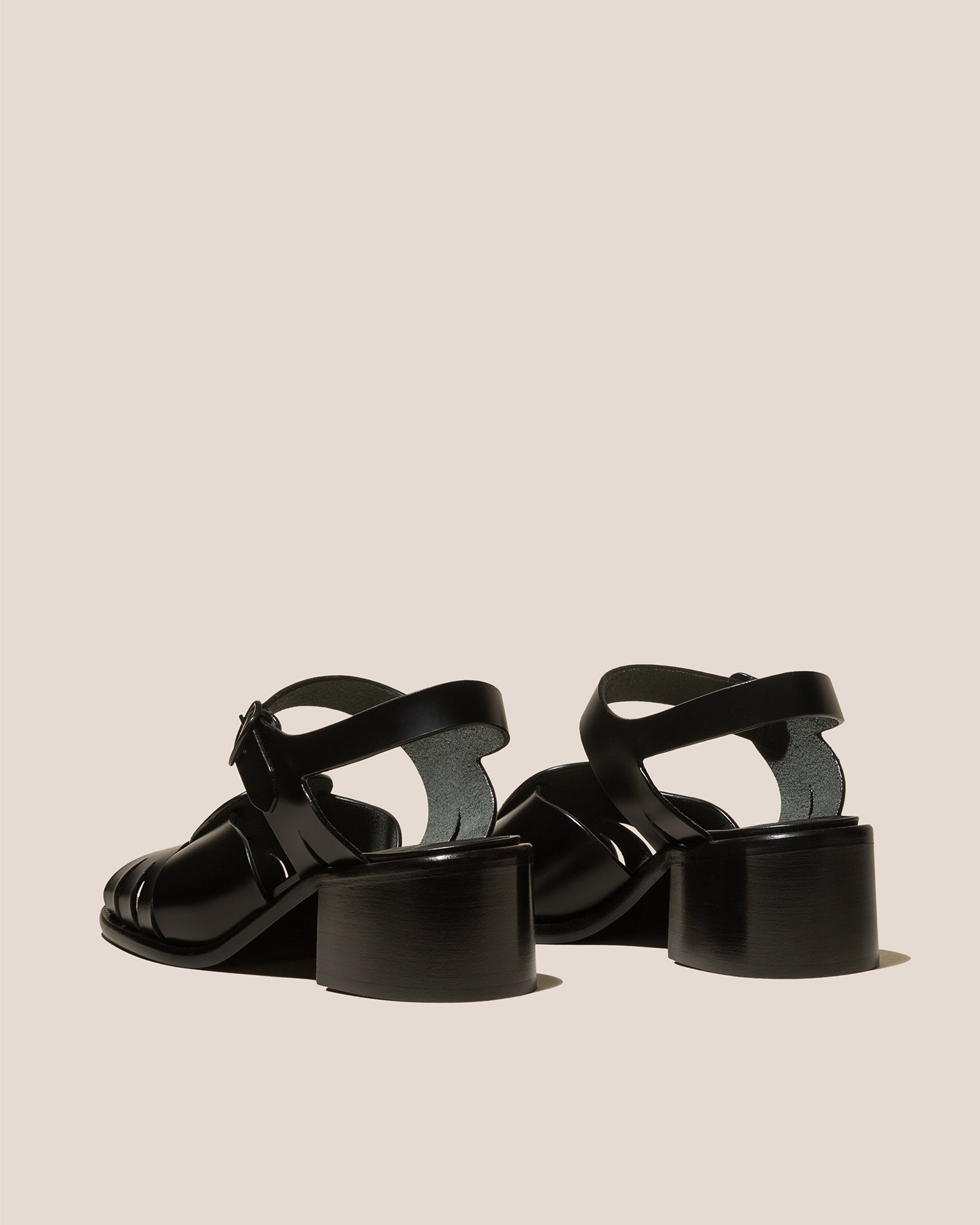 ANCORA SQUARED HEELED - Open-Toe Fisherman Sandal - Hereu Women