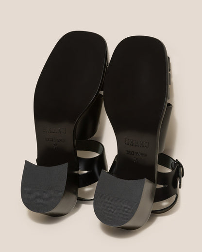 ANCORA SQUARED HEELED - Open-Toe Fisherman Sandal - Hereu Women