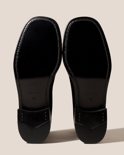 SALA - Square-Toe Low-Heeled Pump - Hereu Women