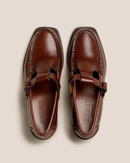ALBER HEELED - T-Bar Loafer - Hereu Women